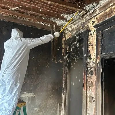 Fire Damage Cleanup and Structural Repair