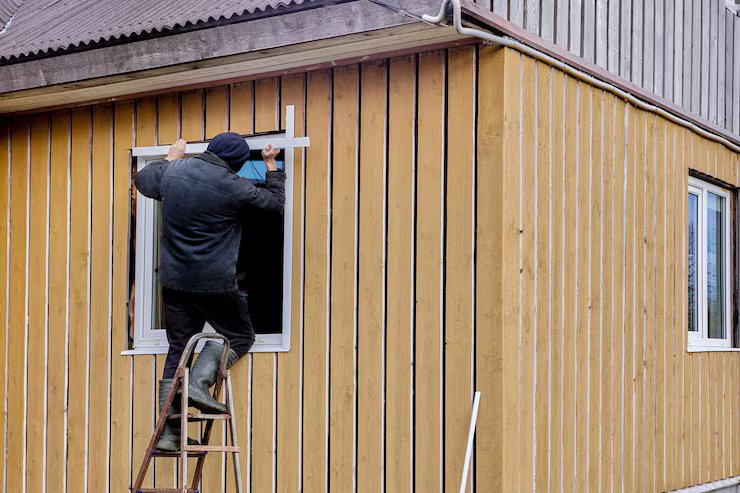 Wood Siding Installation